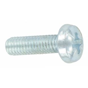 M4 x 50mm Pan Head BZP Machine Screw